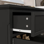 Credenza da 59,1'', bianca, moderna, contemporanea, laccata