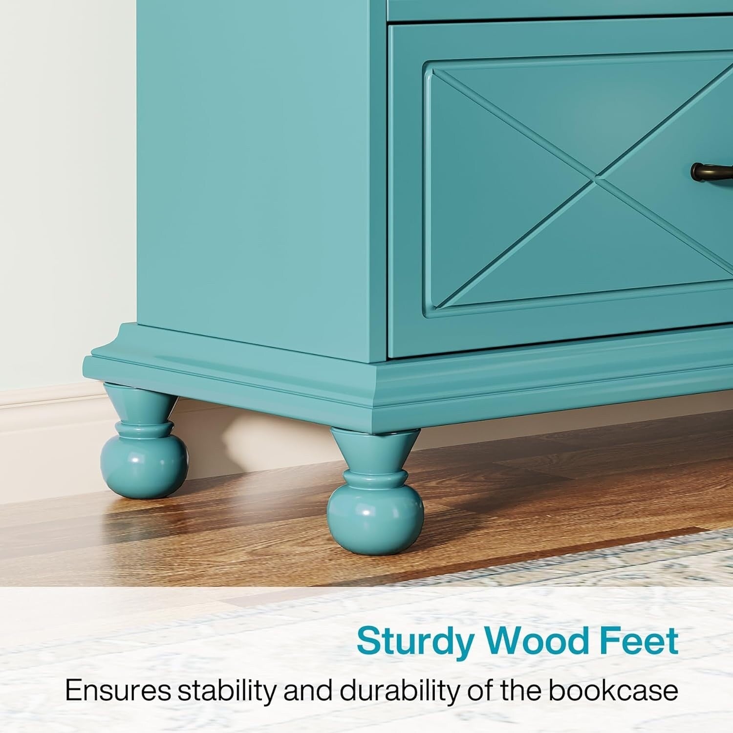 Libreria a 6 ripiani con cassetto 71 Libreria per soggiorno