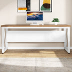 Scrivania per computer a L da 63 pollici con schedario laterale da 47 pollici, scrivania direzionale per ufficio domestico, set di scrivania