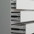 Cassettiera con 9 cassetti da 63 W, cassettiera decorativa per soggiorno, camera da letto