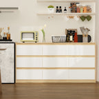 Cassettiera con 9 cassetti da 63 W, cassettiera decorativa per soggiorno, camera da letto