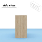 Cassettiera con 9 cassetti da 63 W, cassettiera decorativa per soggiorno, camera da letto