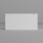 Cassettiera con 9 cassetti da 63 W, cassettiera decorativa per soggiorno, camera da letto