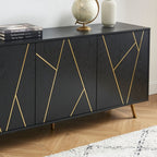 Mobiletto portaoggetti in legno da 63'' W