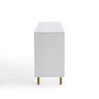 Mobiletto portaoggetti in legno da 63'' W