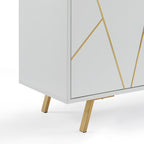 Mobiletto portaoggetti in legno da 63'' W