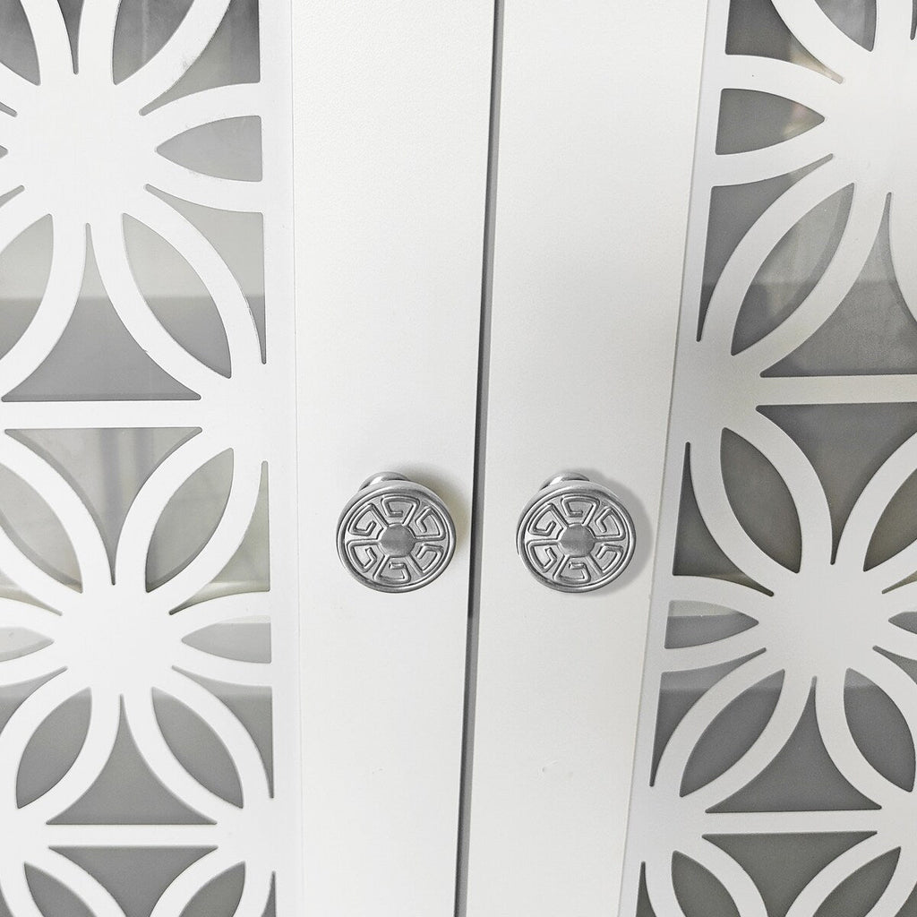 Mobile porta TV decorativo rustico floreale da 70 pollici per un massimo di 80 TV