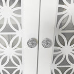 Mobile porta TV decorativo rustico floreale da 70 pollici per un massimo di 80 TV