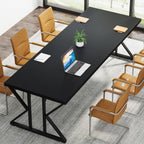 Scrivania direzionale da 70,8 pollici, grande postazione di lavoro per computer