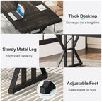 Scrivania direzionale da 70,8 pollici, grande postazione di lavoro per computer