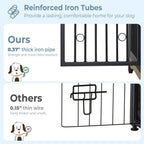 Mobile porta TV per cani di grossa taglia da 70,86'' con cuscino e due vani (senza cuscino)