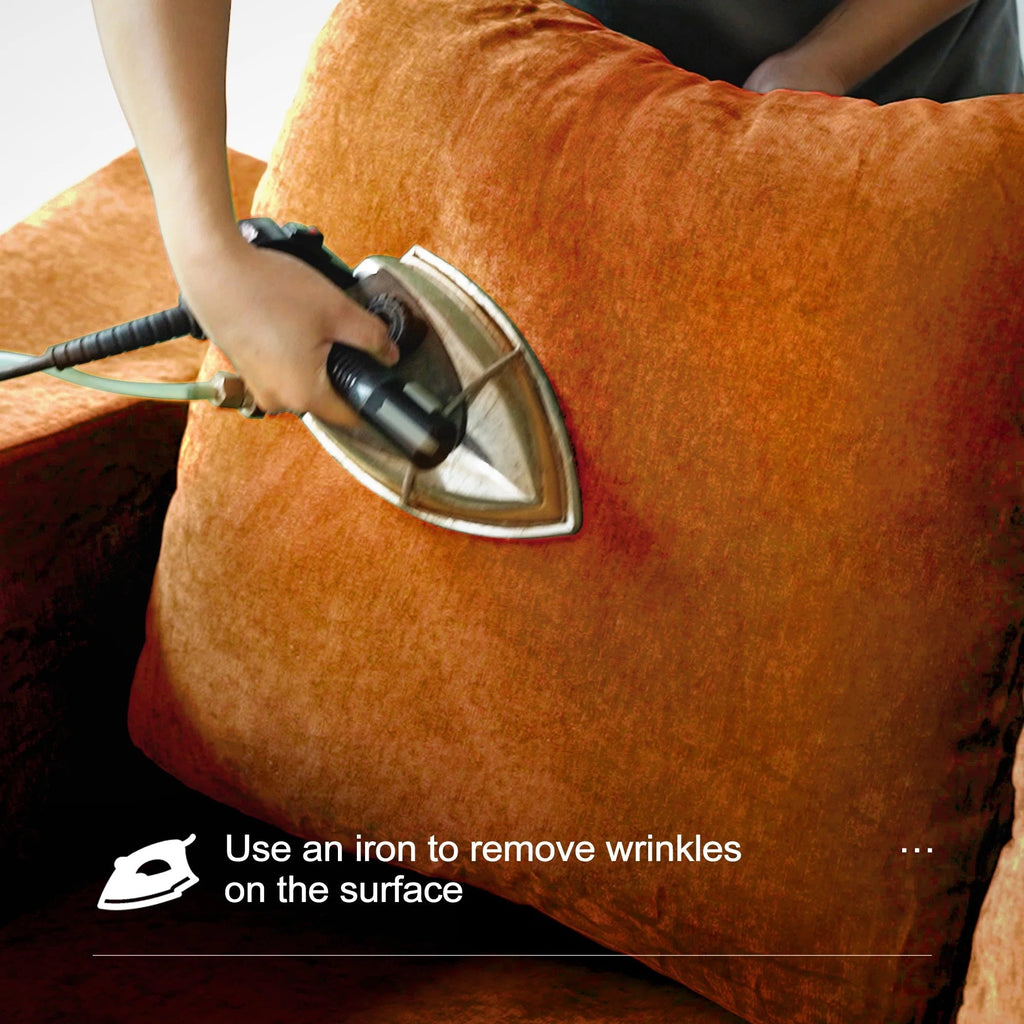 Divano letto trasformabile imbottito 70.87, poltrona trasformabile, comodo divano per soggiorno, camera da letto, tessuto ciniglia