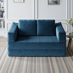 Divano letto trasformabile imbottito 70.87, poltrona trasformabile, comodo divano per soggiorno, camera da letto, tessuto ciniglia