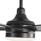 72 grandi ventilatori da soffitto con telecomando a luce LED - 8 pale - 72 pollici