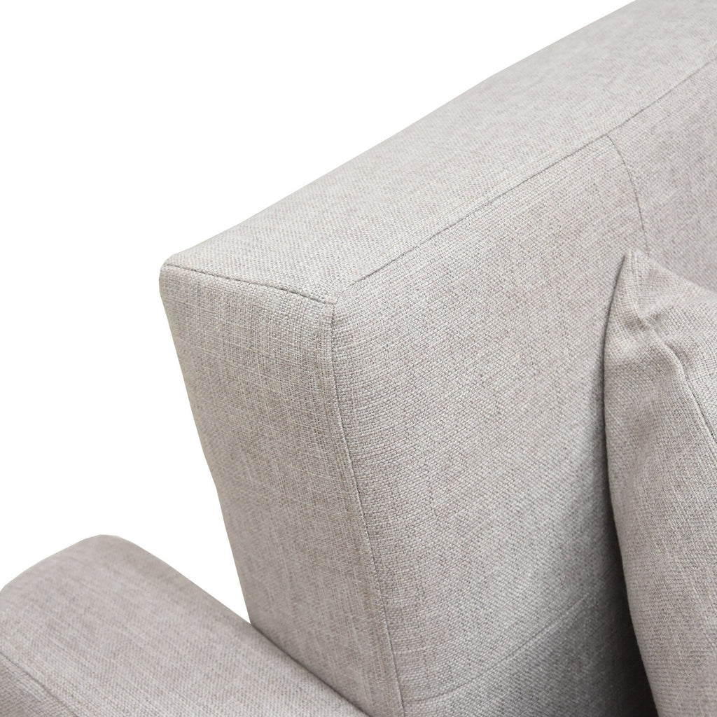 Divano letto reversibile e chaise longue da 82'' di larghezza