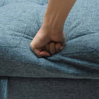 Divano letto reversibile e chaise longue da 82'' di larghezza