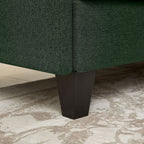 Divano componibile a L da 86,22 pollici con tasche portaoggetti laterali