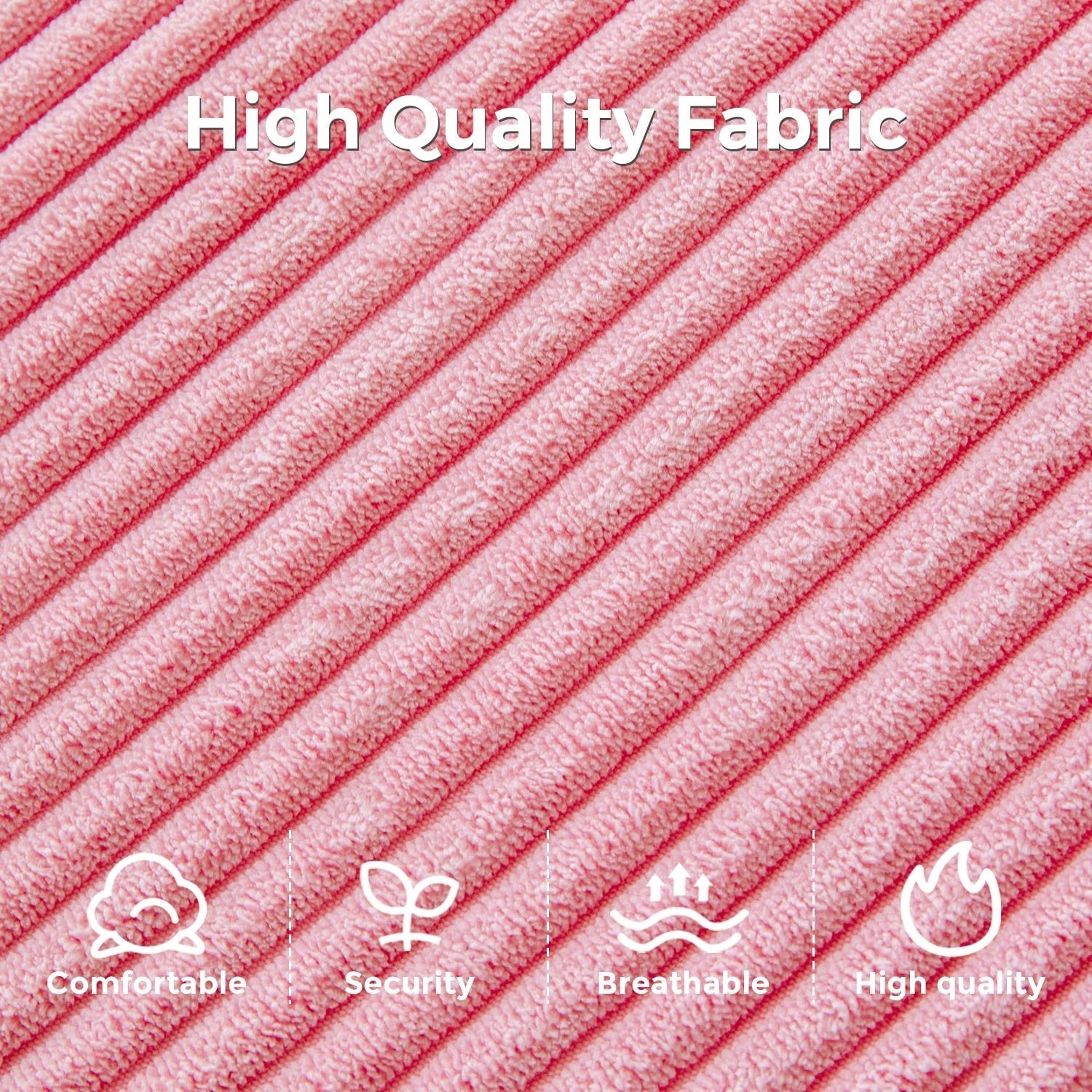 Divano letto pieghevole in velluto a coste, singolo