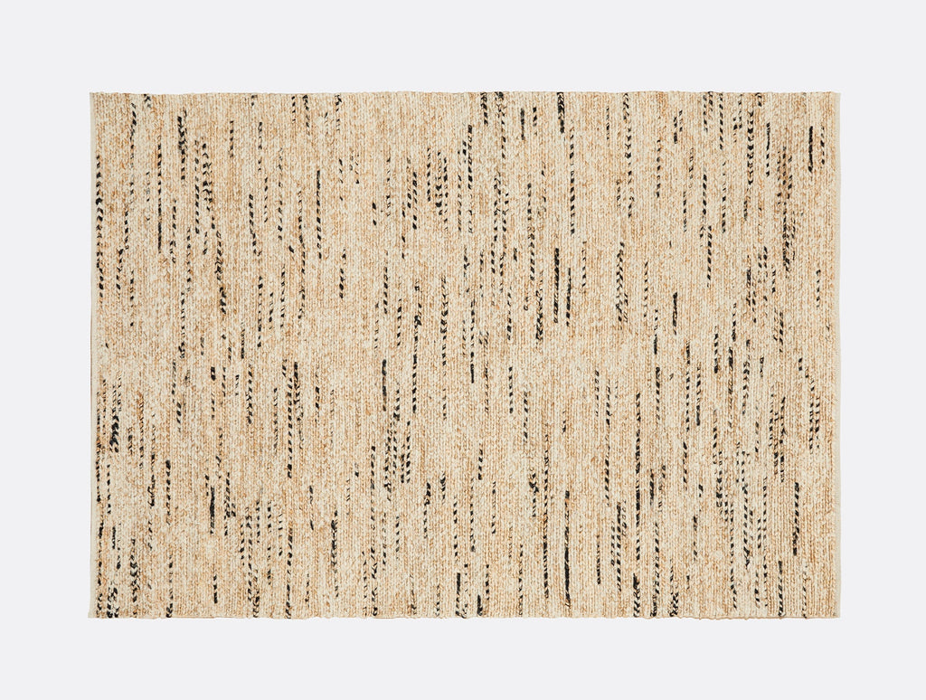 Tappeto in lana e iuta intrecciata a trama piatta Coyuchi + Rejuvenation Kaden 