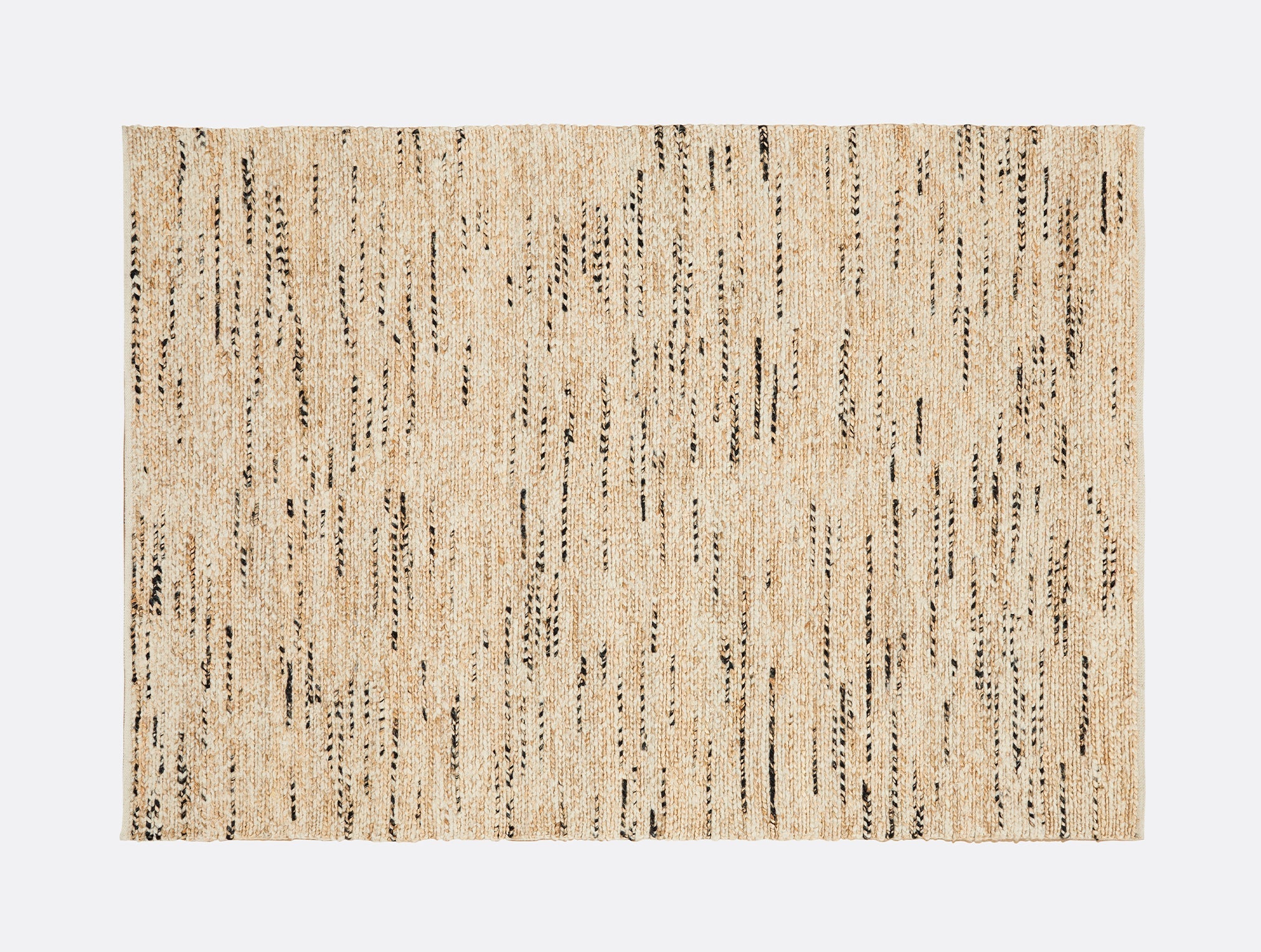 Tappeto in lana e iuta intrecciata a trama piatta Coyuchi + Rejuvenation Kaden 