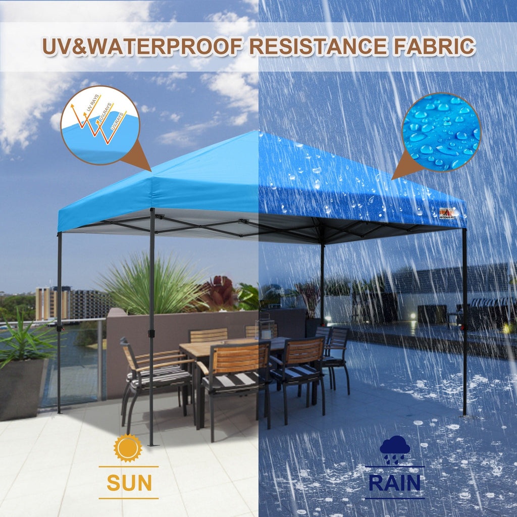 ABCCANOPY Tenda a baldacchino pieghevole facile e resistente Tenda a baldacchino per esterni