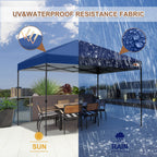 ABCCANOPY Tenda a baldacchino pieghevole facile e resistente Tenda a baldacchino per esterni