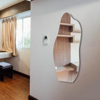 Specchio da parete irregolare asimmetrico ALYA