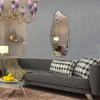 Specchio da parete irregolare asimmetrico ALYA