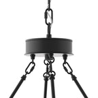 Lampadario a ruota di carro Acroma Farmhouse da 12 luci, 40 pollici, con UL - 40'' P x 138'' H