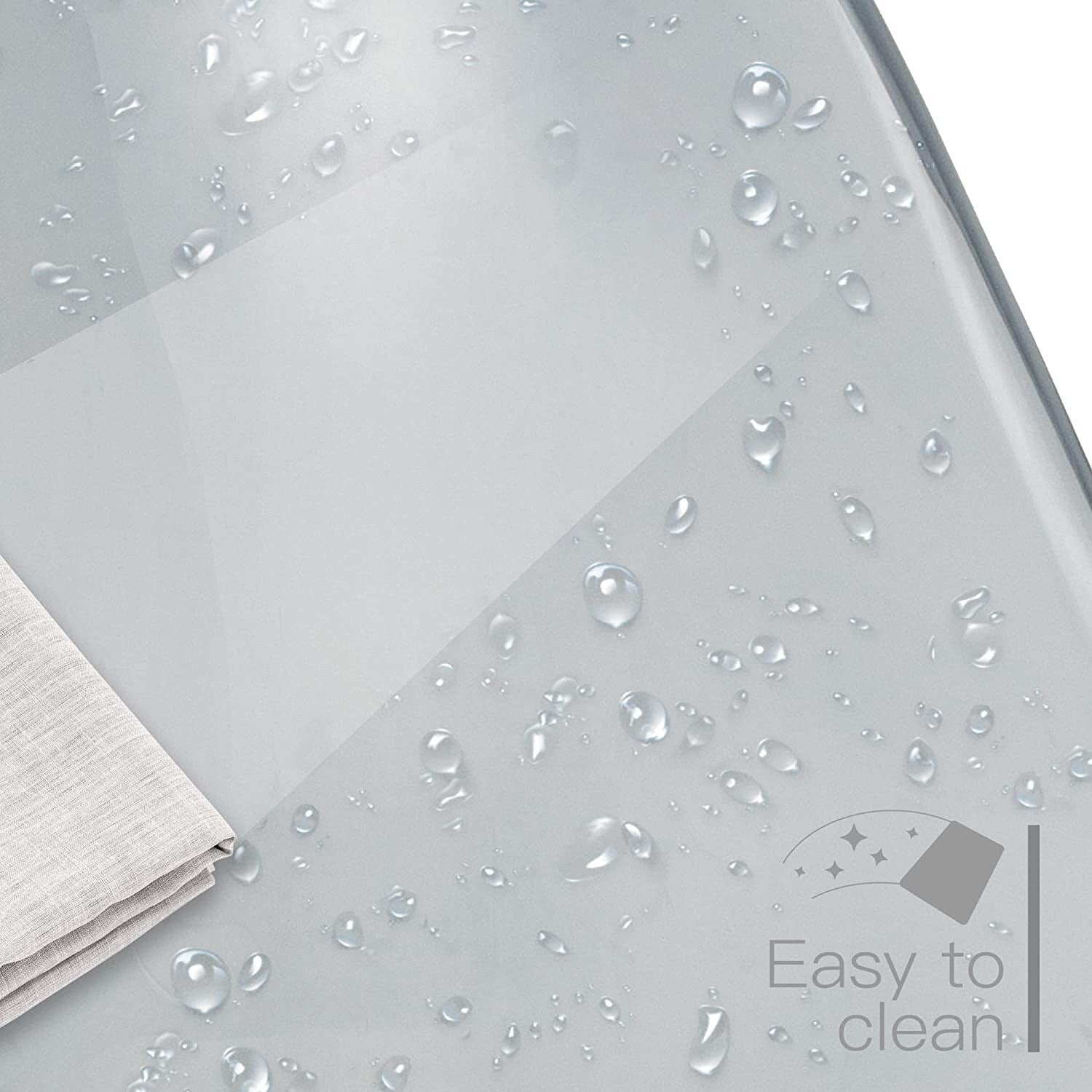 Sedia girevole in acrilico con altezza regolabile, senza braccioli, per ufficio domestico