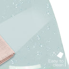 Sedia girevole in acrilico con altezza regolabile, senza braccioli, per ufficio domestico