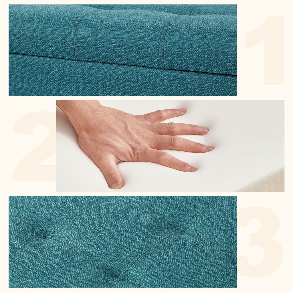 Panca contenitore in similpelle Adeco 50