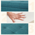 Panca contenitore in similpelle Adeco 50