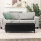 Panca contenitore in similpelle Adeco 50