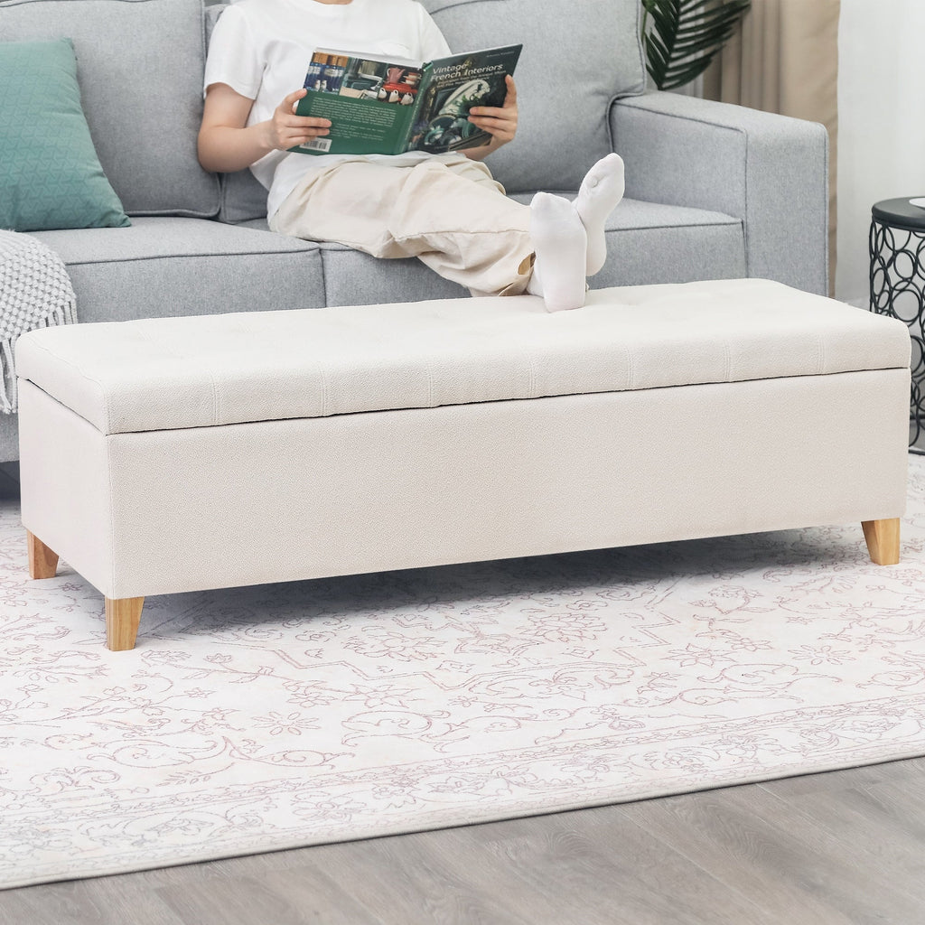 Panca contenitore in similpelle Adeco 50