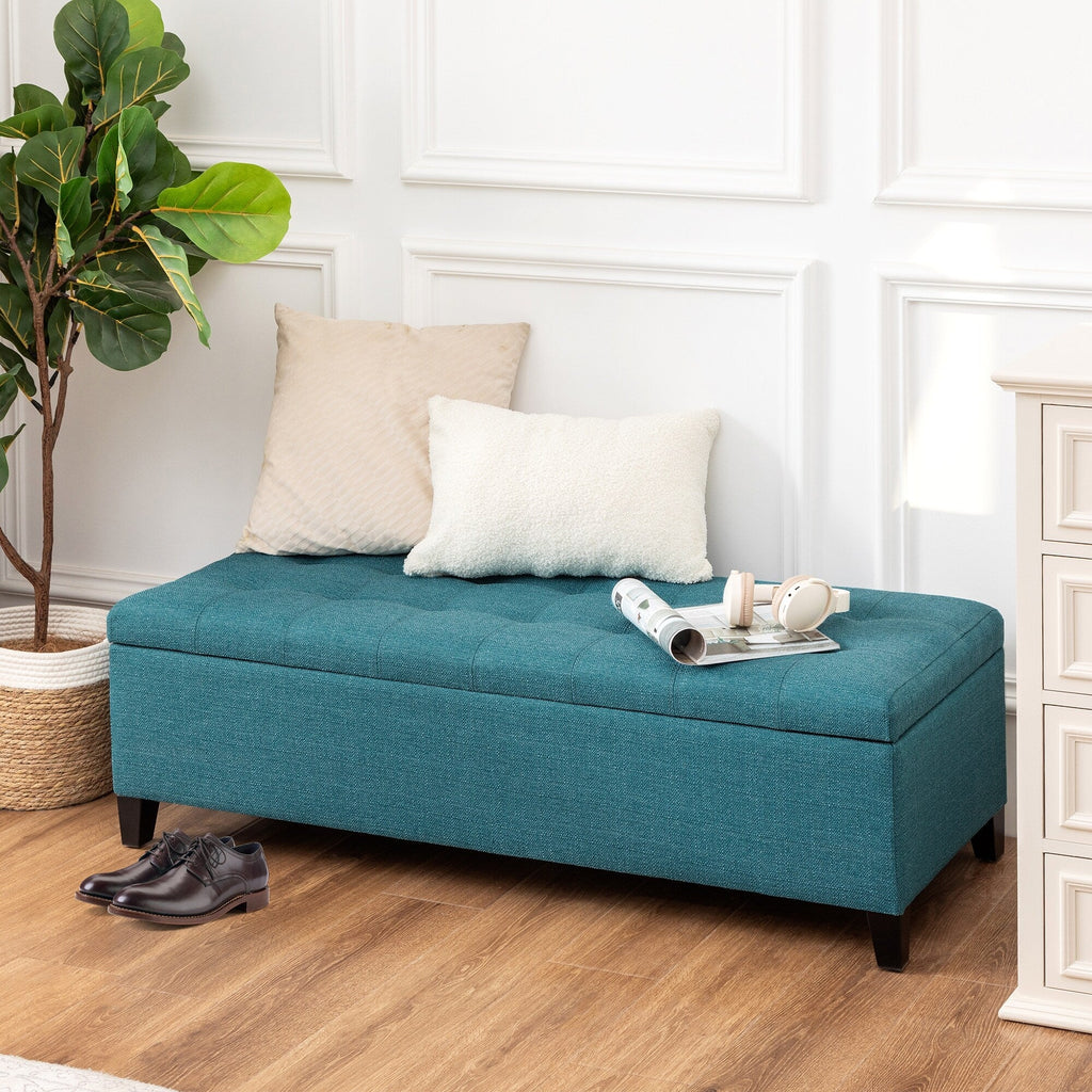 Panca contenitore in similpelle Adeco 50