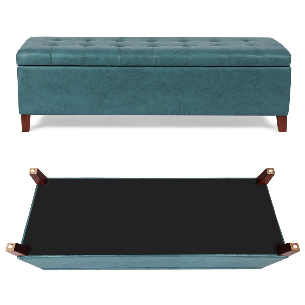 Panca contenitore in similpelle Adeco 50