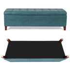 Panca contenitore in similpelle Adeco 50