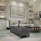 Panca contenitore in similpelle Adeco 50