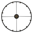 Lampadario a ruota di carro Acroma Farmhouse da 12 luci, 40 pollici, con UL - 40'' P x 138'' H