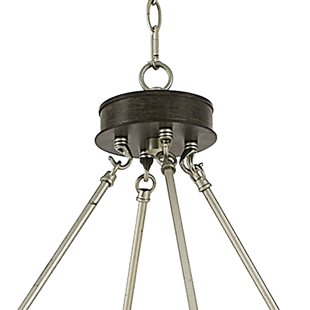 Lampadario a ruota di carro Acroma Farmhouse da 12 luci, 40 pollici, con UL - 40'' P x 138'' H