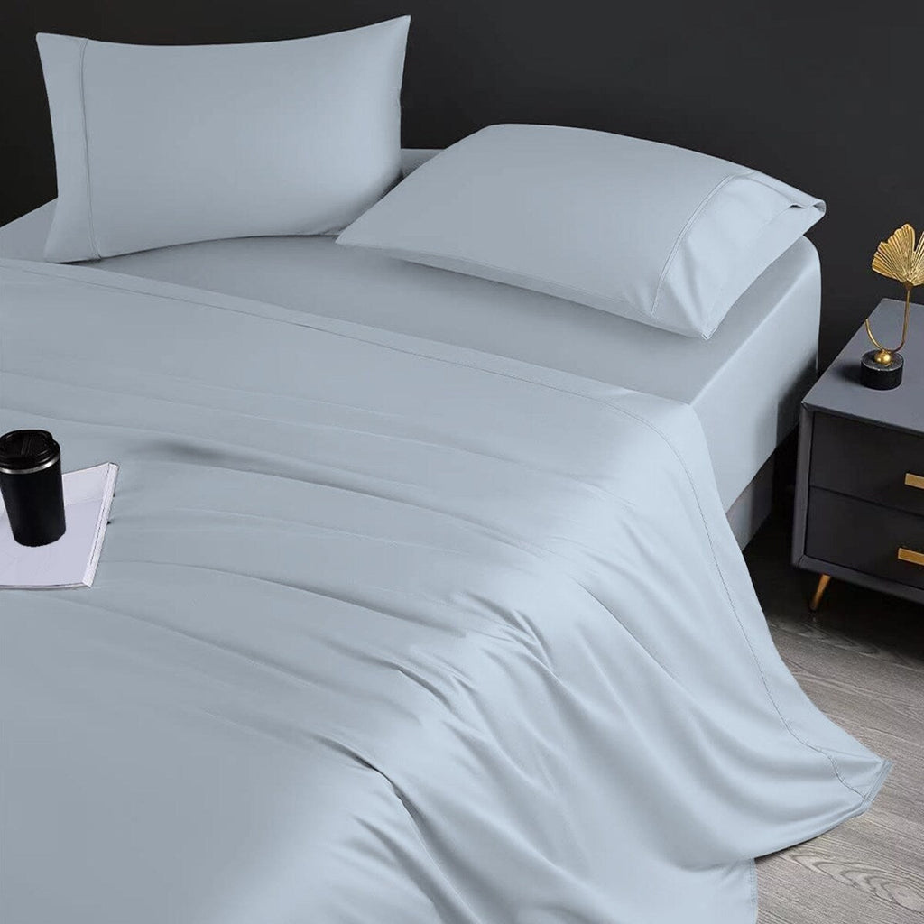 Set di lenzuola Aireolux in cotone egiziano di lusso, ultra morbido e setoso, 1000 fili