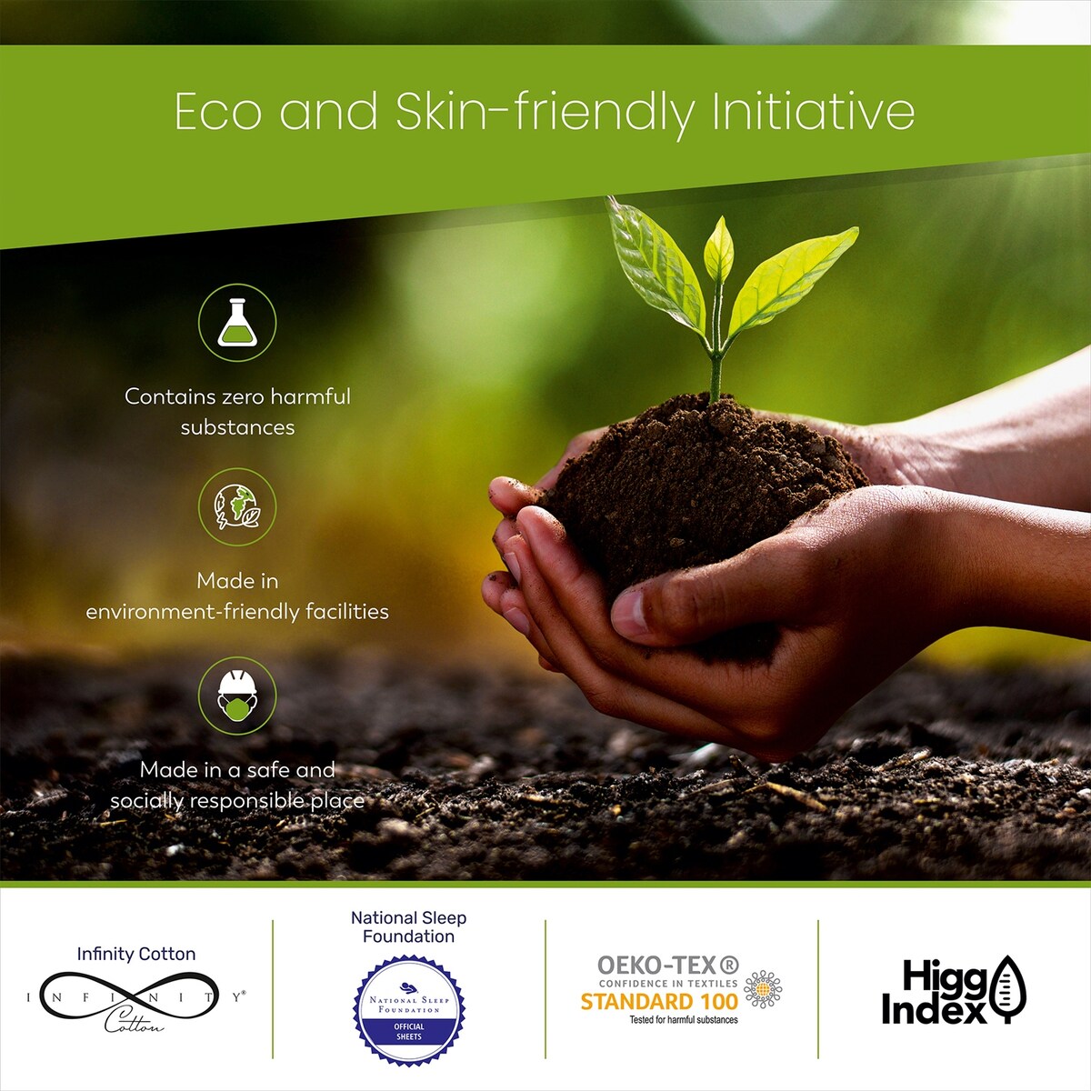 Set di lenzuola Aireolux in cotone egiziano di lusso, ultra morbido e setoso, 1000 fili