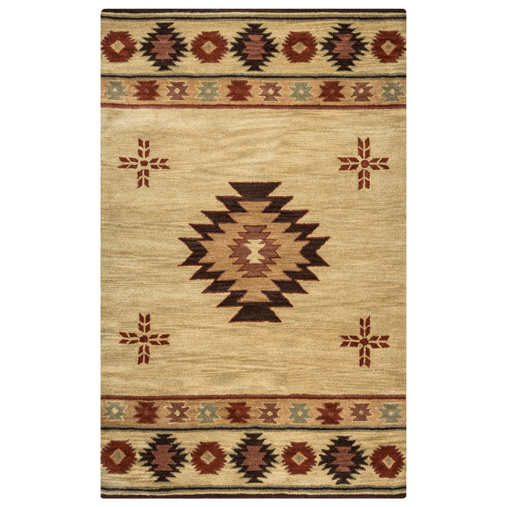 Tappeto in lana annodato a mano Alora Decor Ryder Southwestern