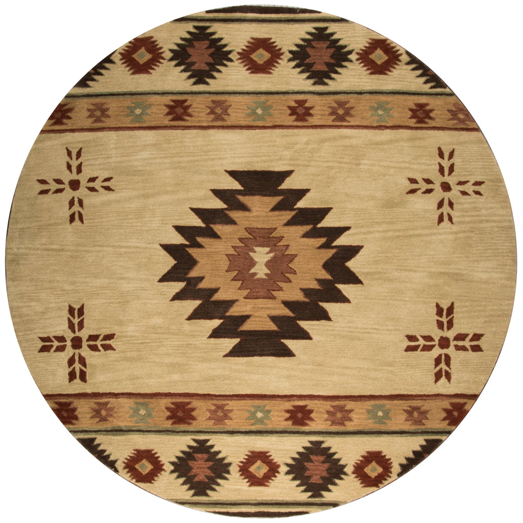 Tappeto in lana annodato a mano Alora Decor Ryder Southwestern