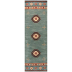 Tappeto in lana annodato a mano Alora Decor Ryder Southwestern