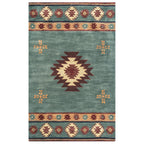 Tappeto in lana annodato a mano Alora Decor Ryder Southwestern