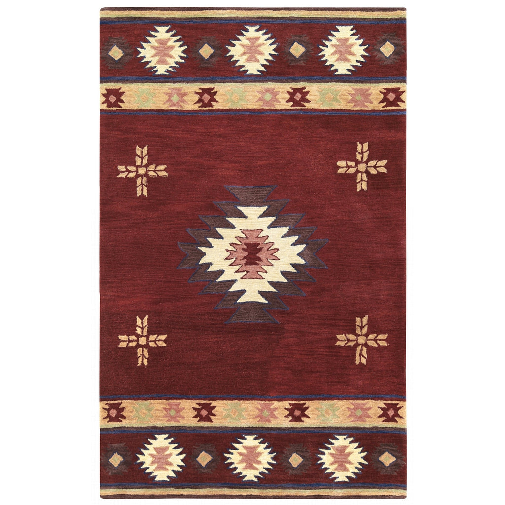 Tappeto in lana annodato a mano Alora Decor Ryder Southwestern