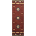 Tappeto in lana annodato a mano Alora Decor Ryder Southwestern