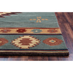 Tappeto in lana annodato a mano Alora Decor Ryder Southwestern